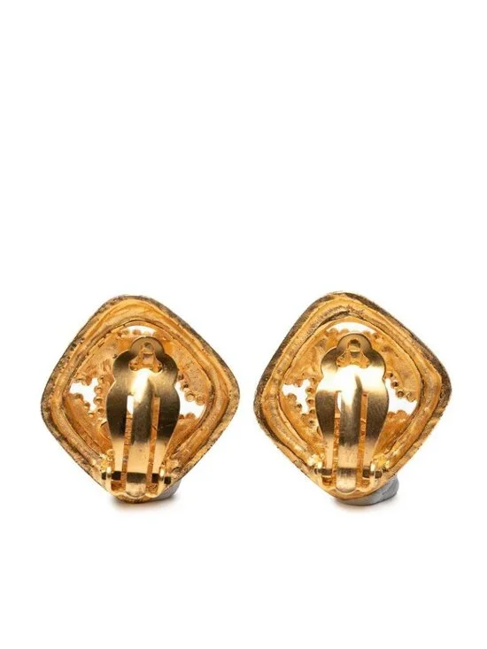 Chanel Vintage Coco Mark Gold Plated - Picture 2 of 3